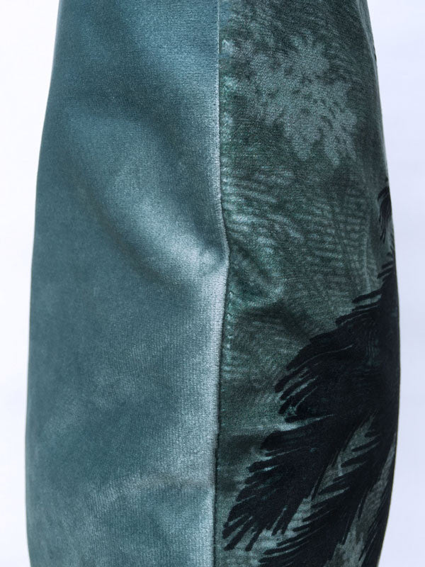 Cuscino Blue Palm