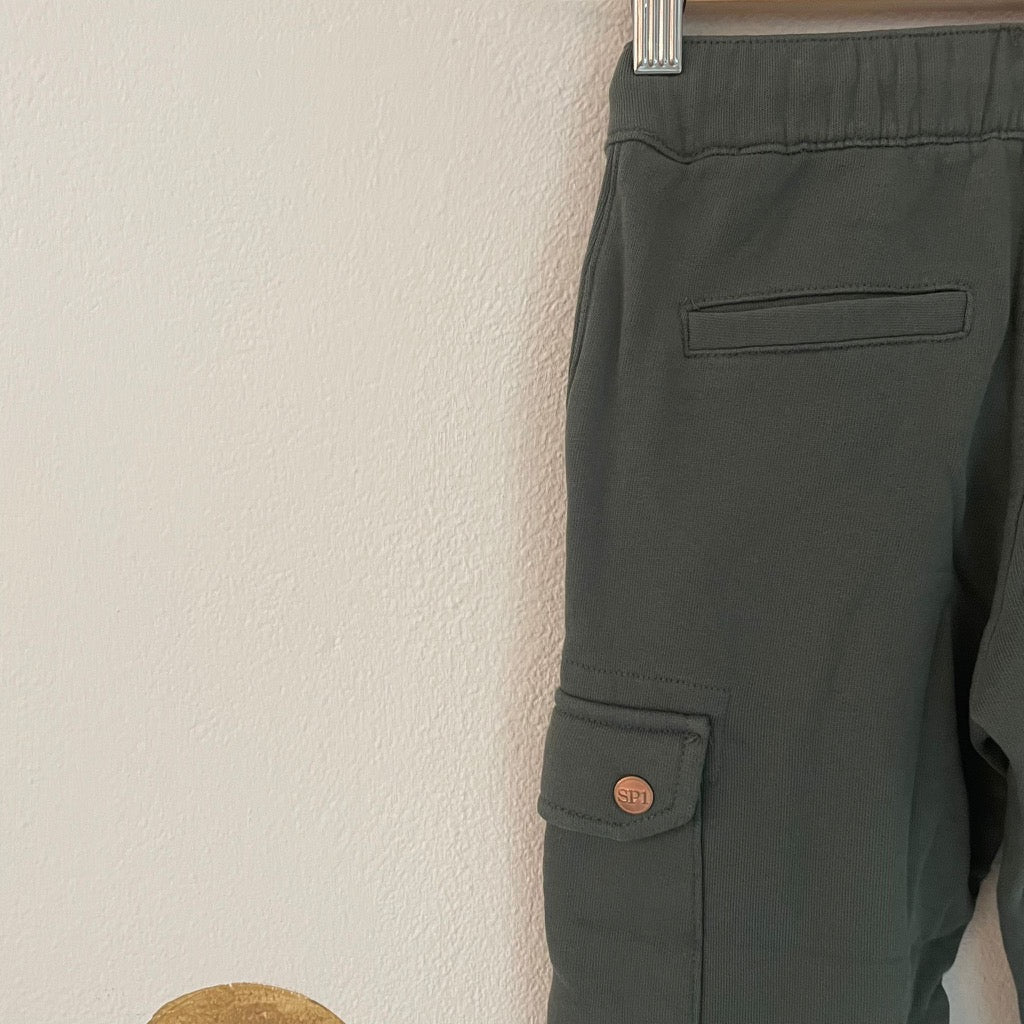 Pantalone cargo verde militare