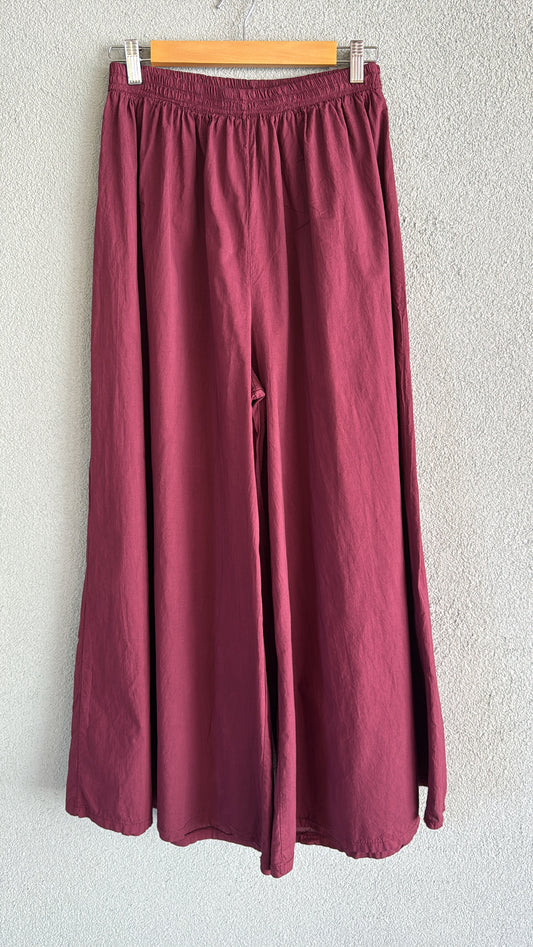 Pantalone Curcuma burgundy