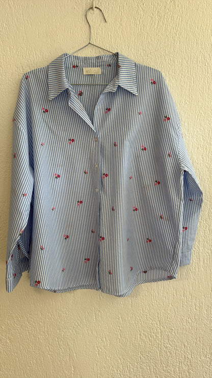 Camicia Marienne azzurra