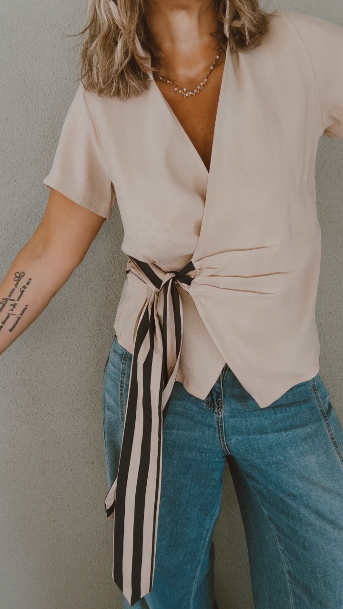 Blusa Parael sand