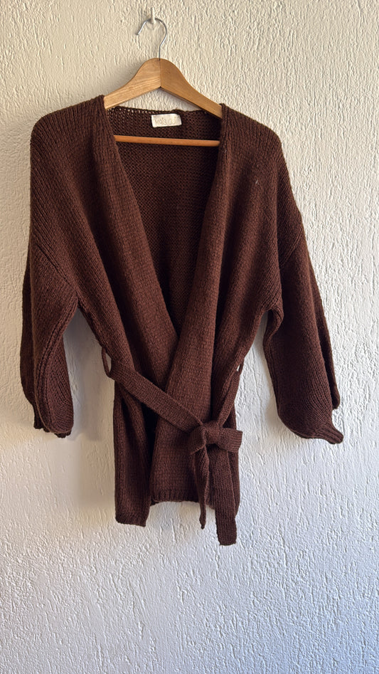 Cardigan Jasmine choco