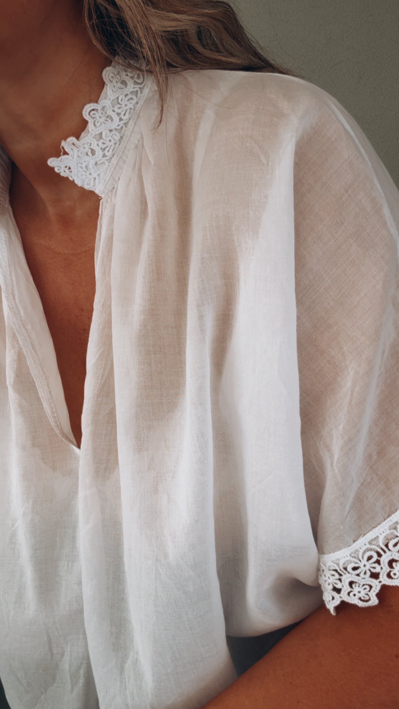 Camicia Clarence white