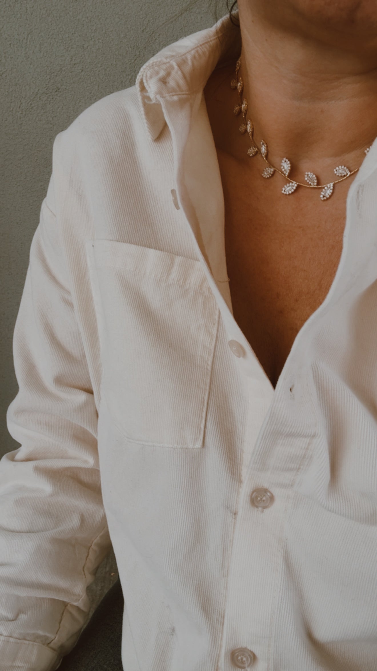 Camicia noelia latte