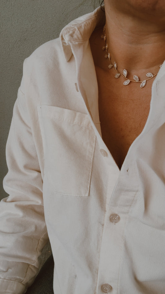 Camicia noelia latte