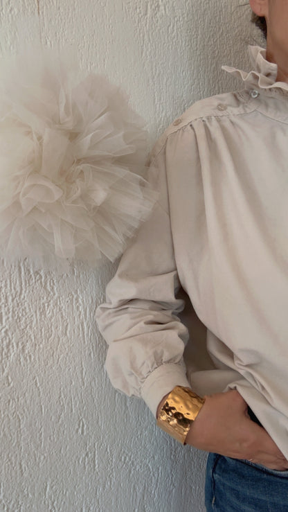 Camicia Demetra gesso