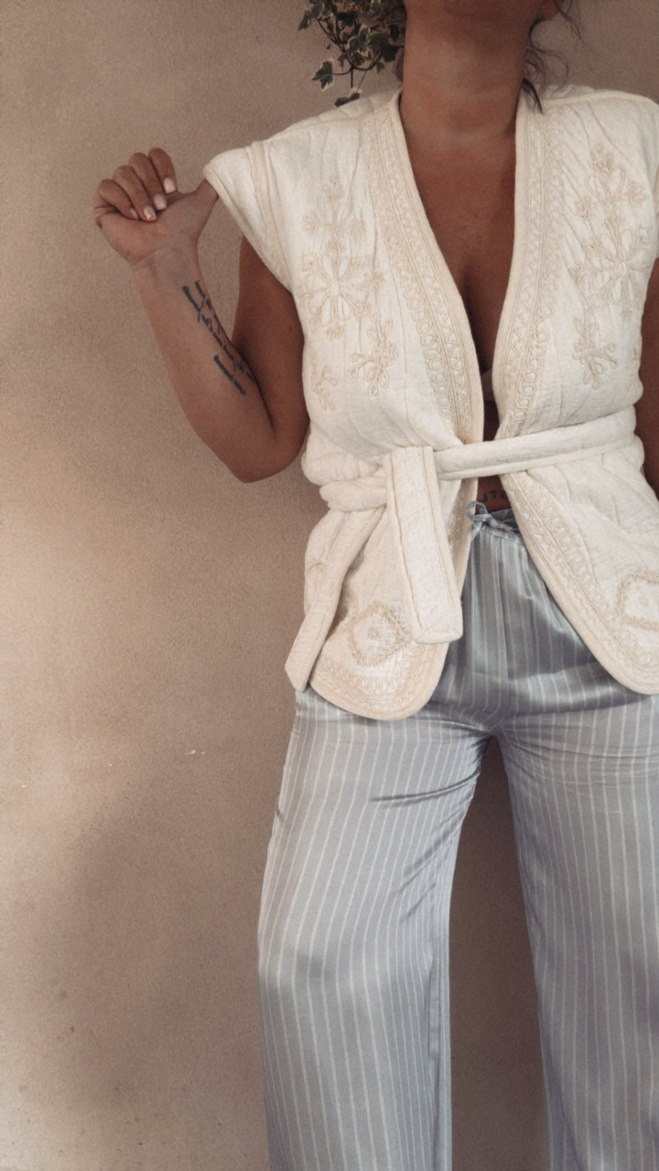 Pantalone Julia azzurro
