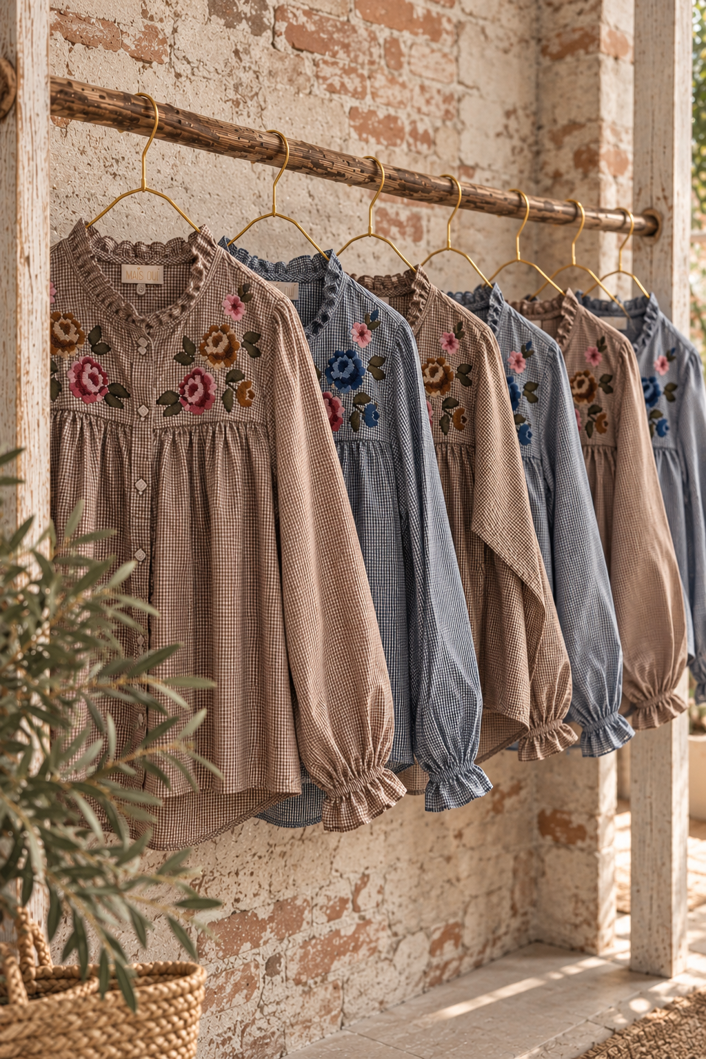 Camicia Rosemary choco