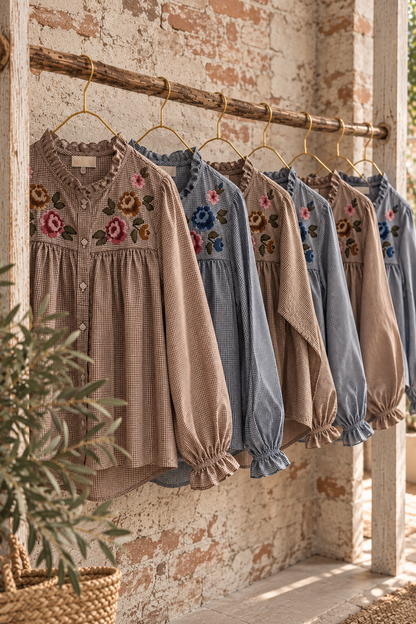 Camicia Rosemary choco