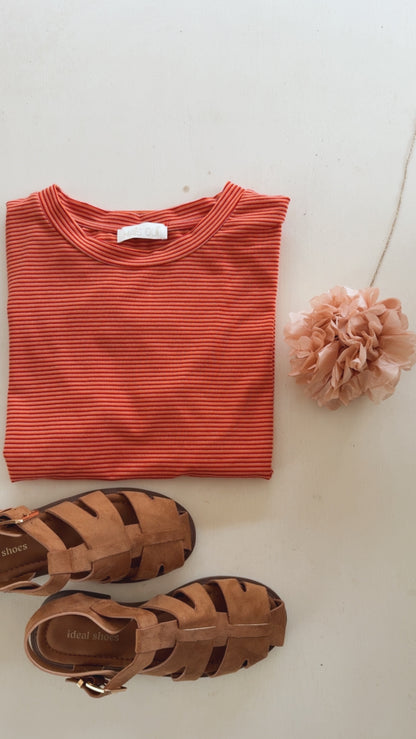 T-shirt Adelaide riga fragola