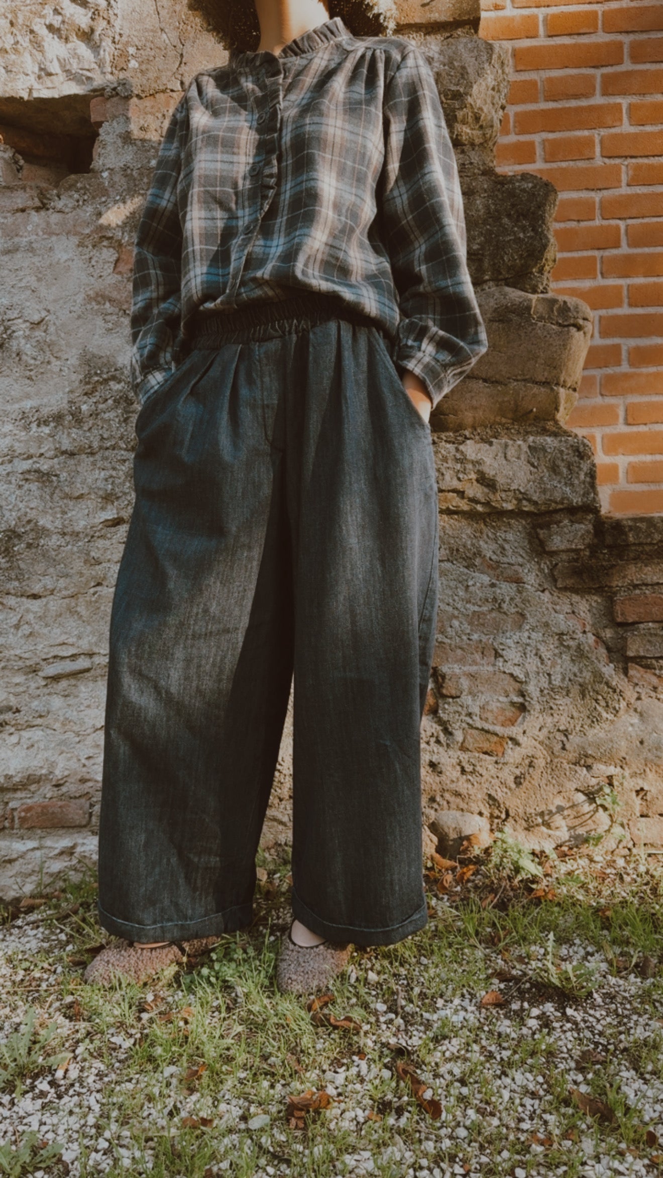 Pantalone Paride denim