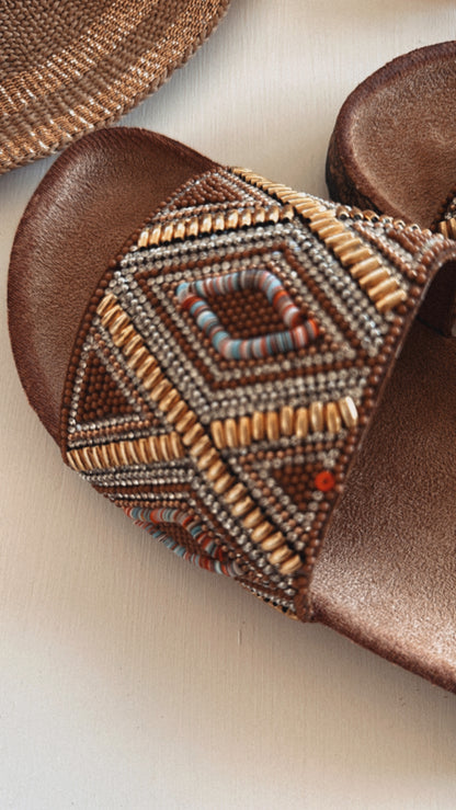 Ciabatta CLOTHÈ camel