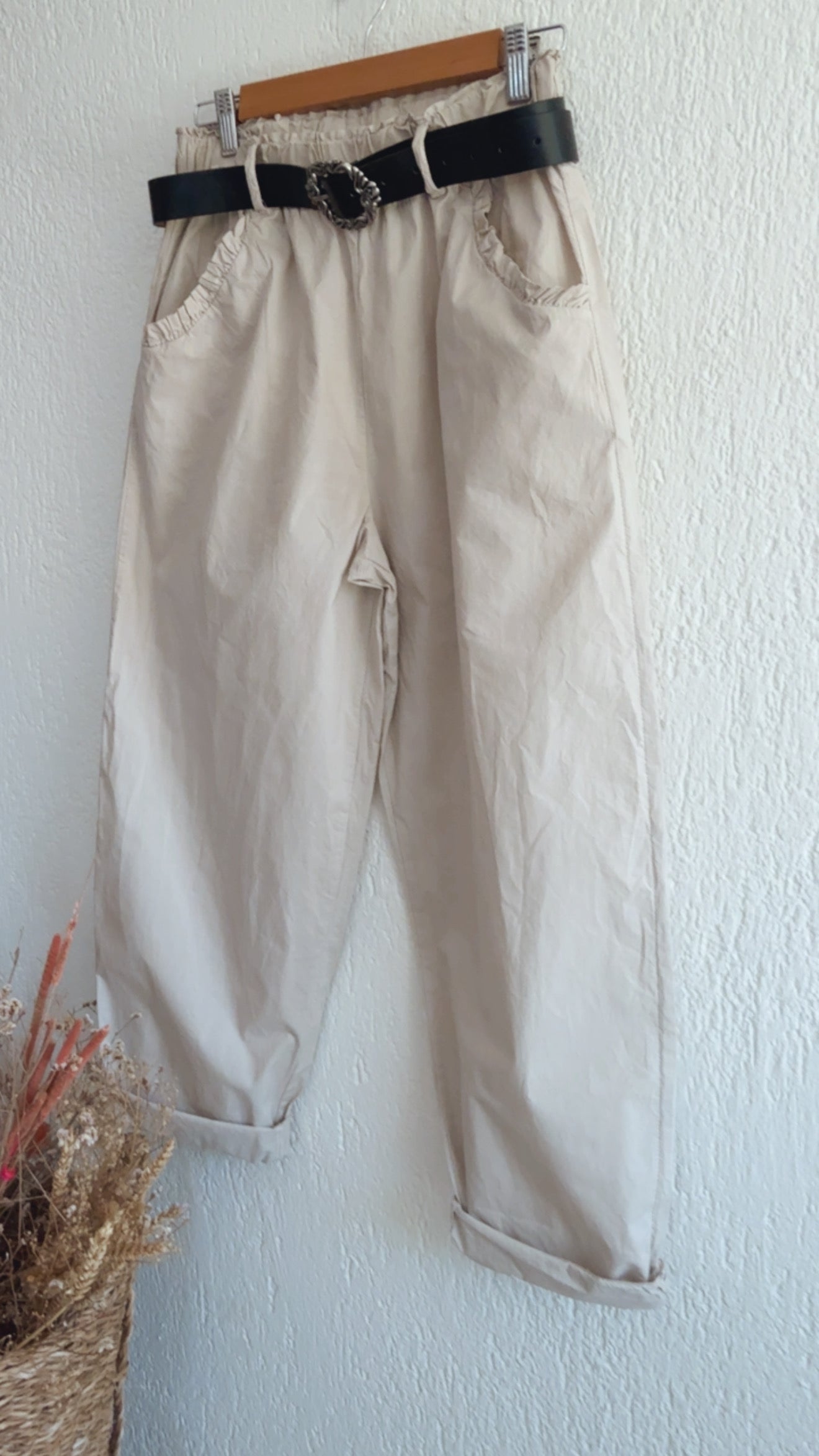 Pantalone Camille sand