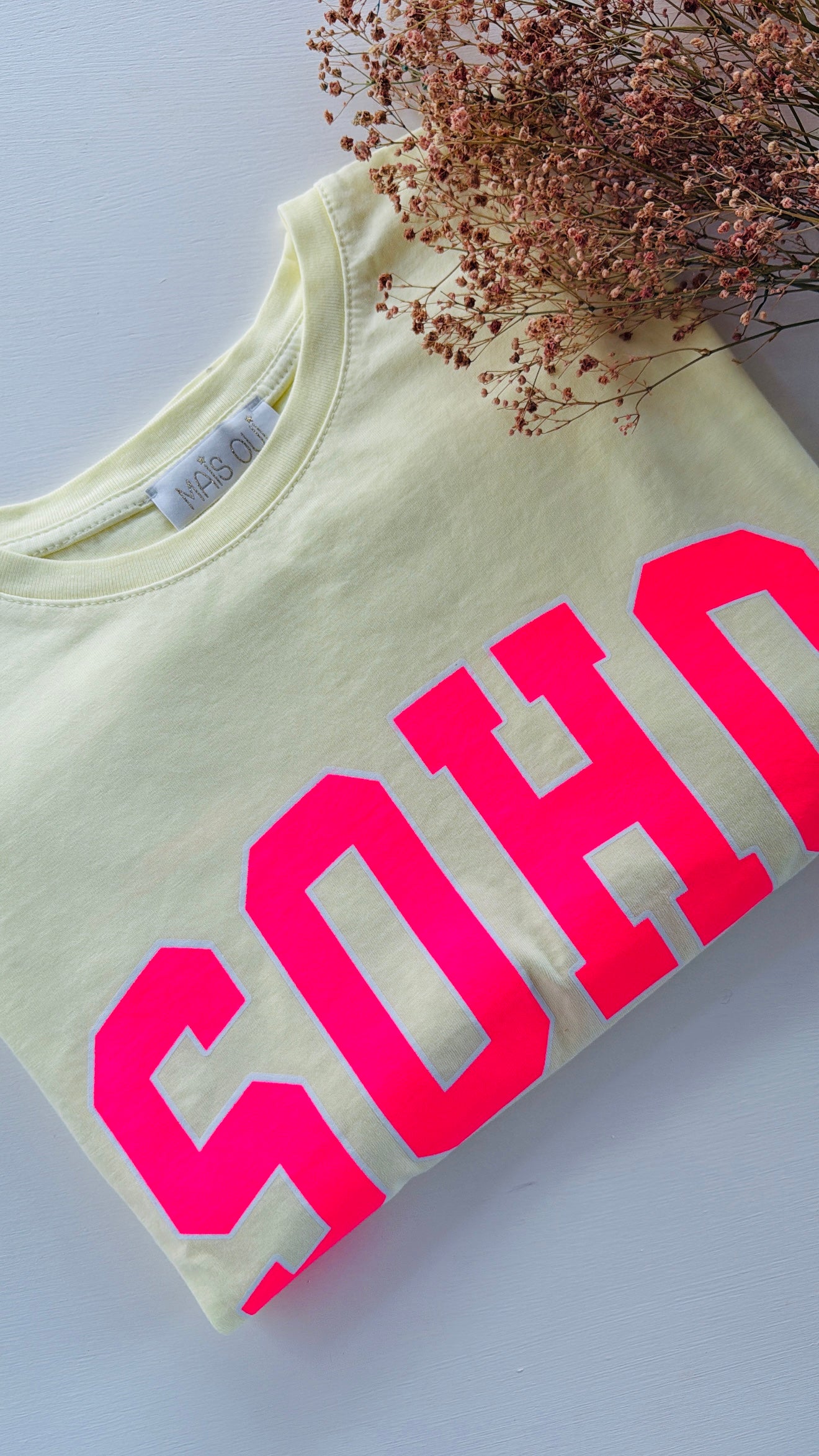T-shirt SOHO giallo