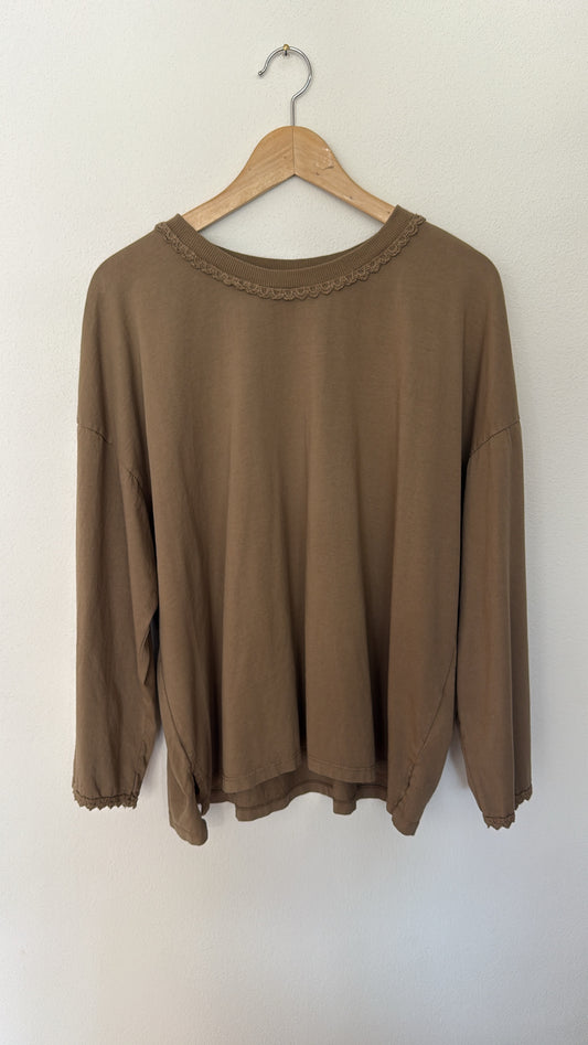 T-shirt Lilia taupe