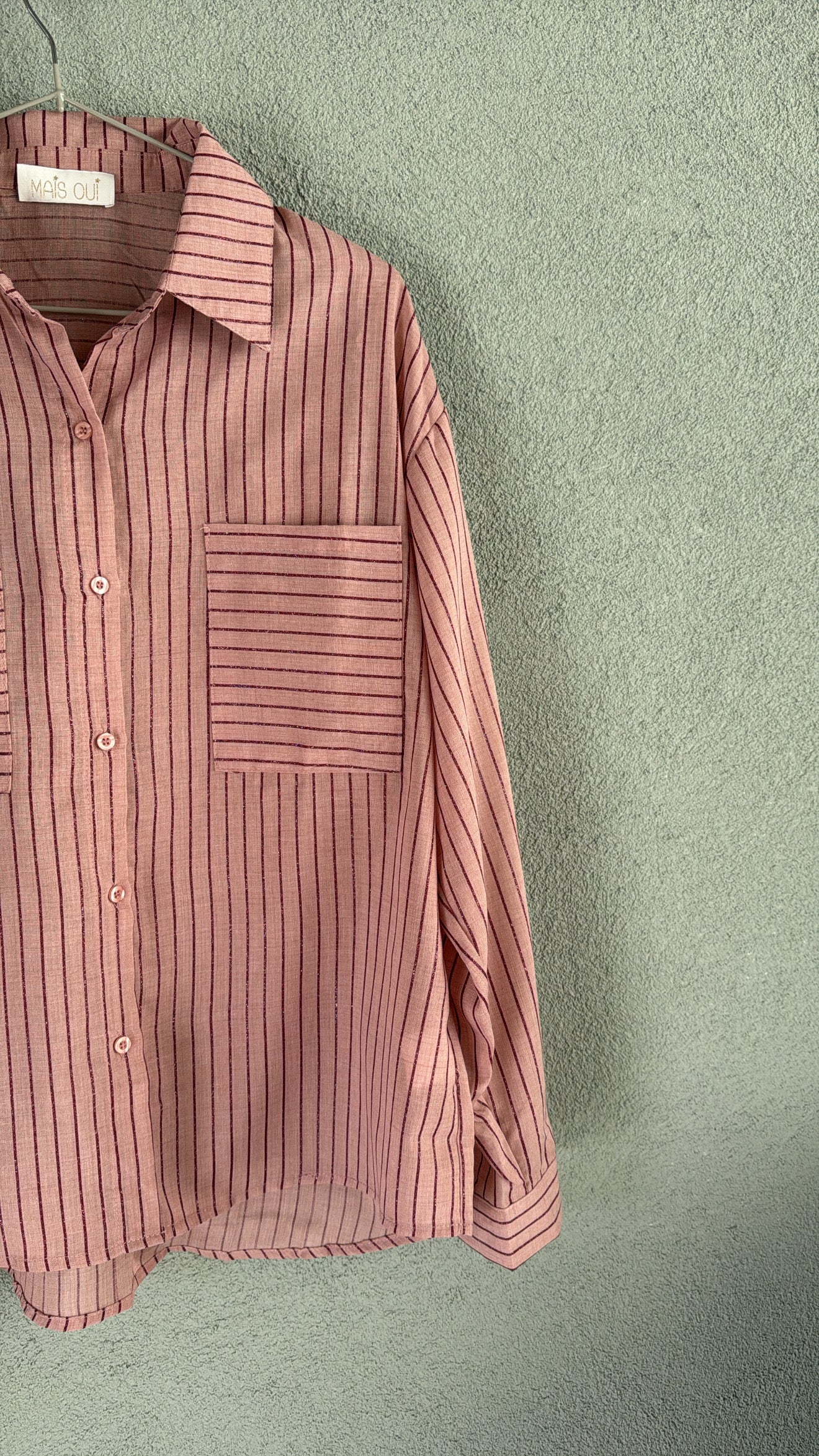 Camicia Naia Lampone