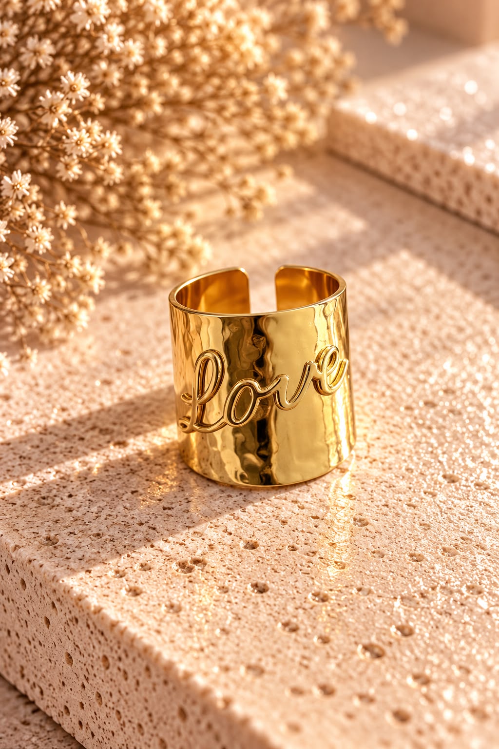 Anello a fascia Love