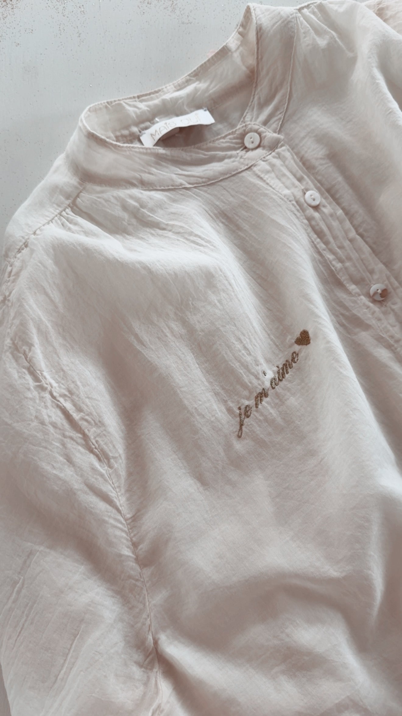 Camicia Je m’aime