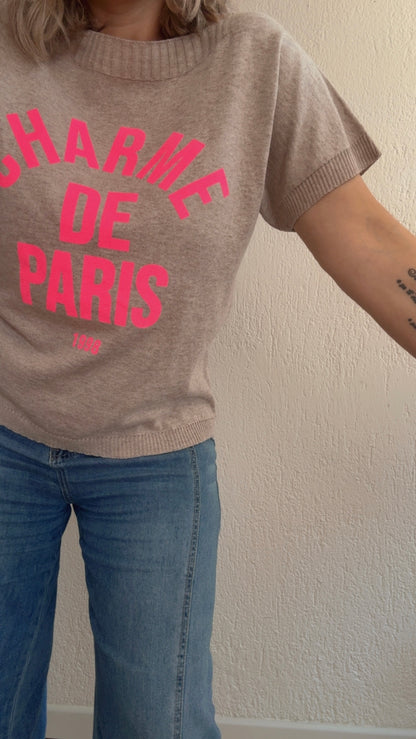 Maglia Charme de Paris ecru