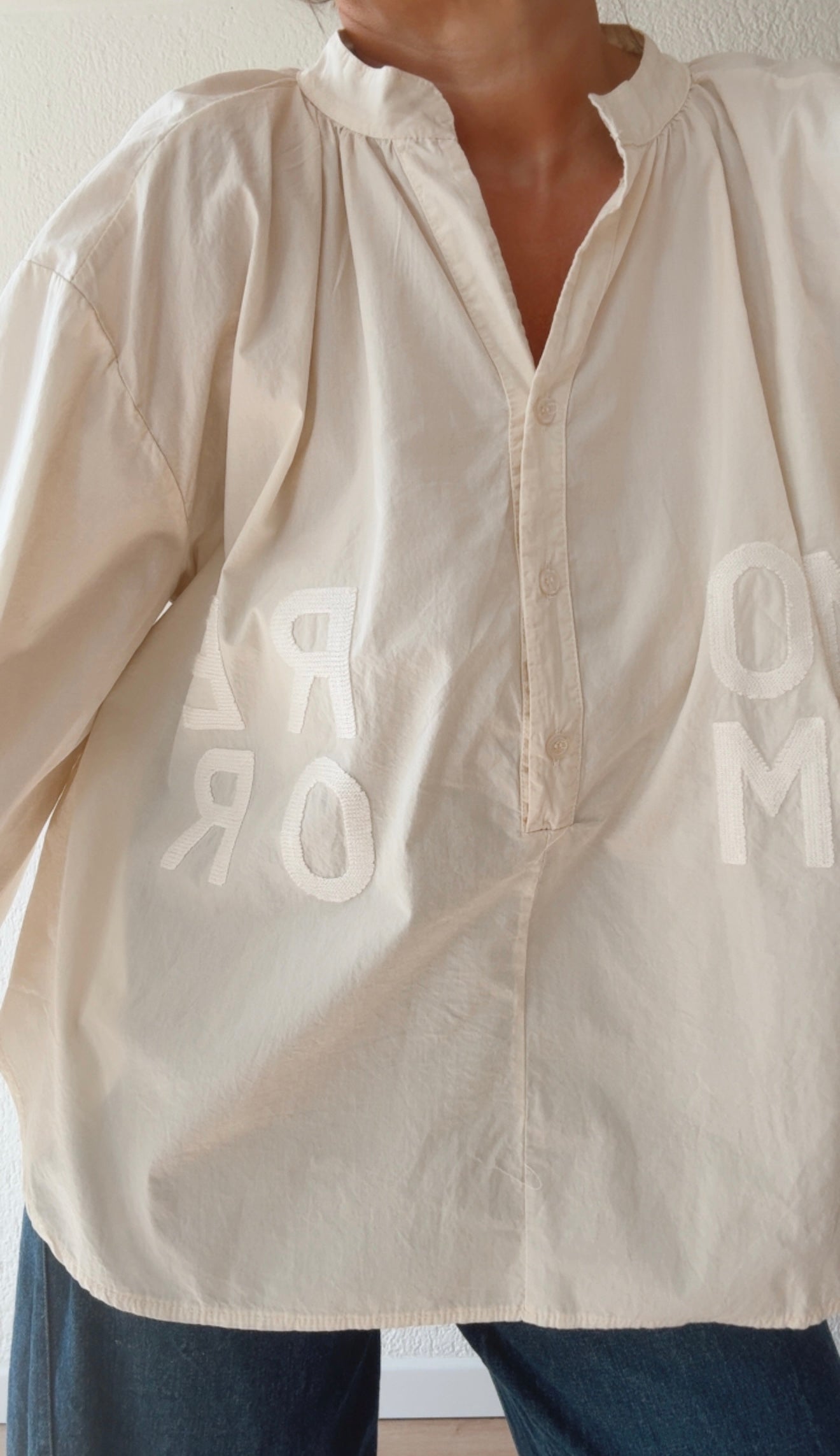 Camicia Amore butter