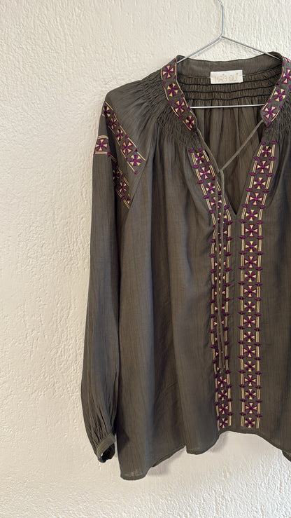 Camicia Etienne verde