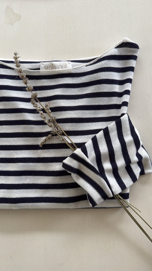 Maglia Adina riga navy