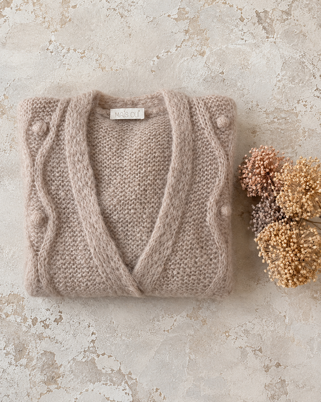 Cardigan Clotilde blush