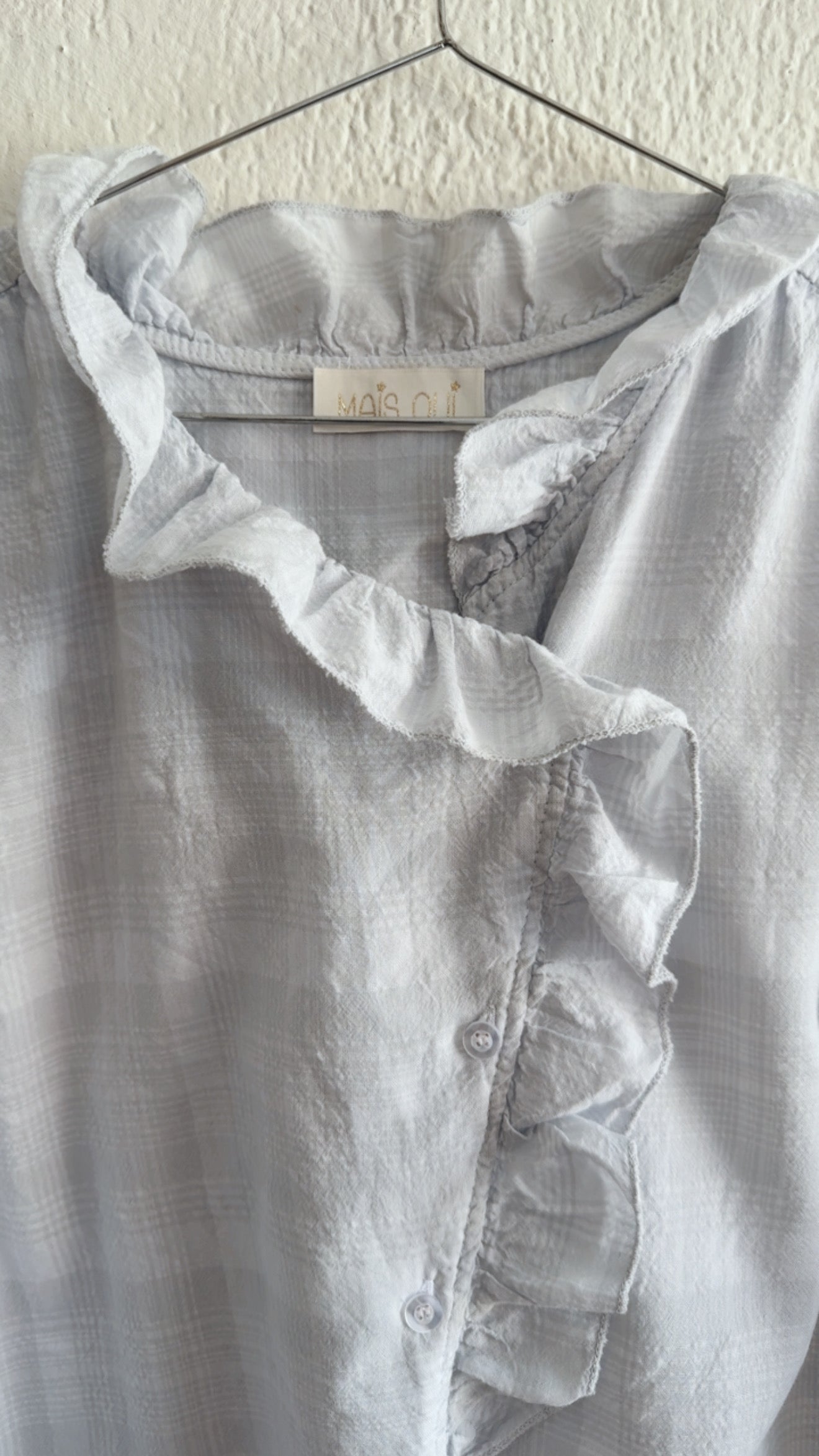 Camicia Camelia azzurra
