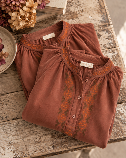 Camicia Patricia peach