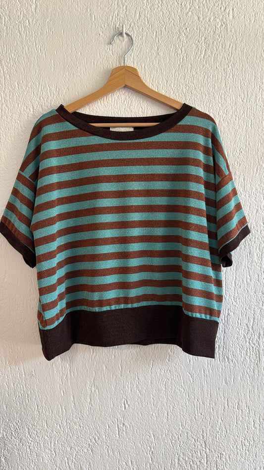 Maglia Dance cacao smeraldo