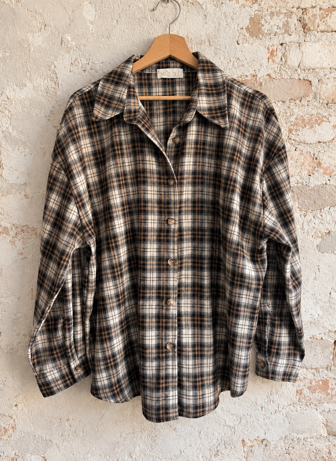Camicia Jet'aime check grey