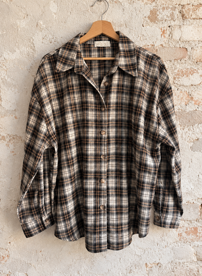 Camicia Jet'aime check grey