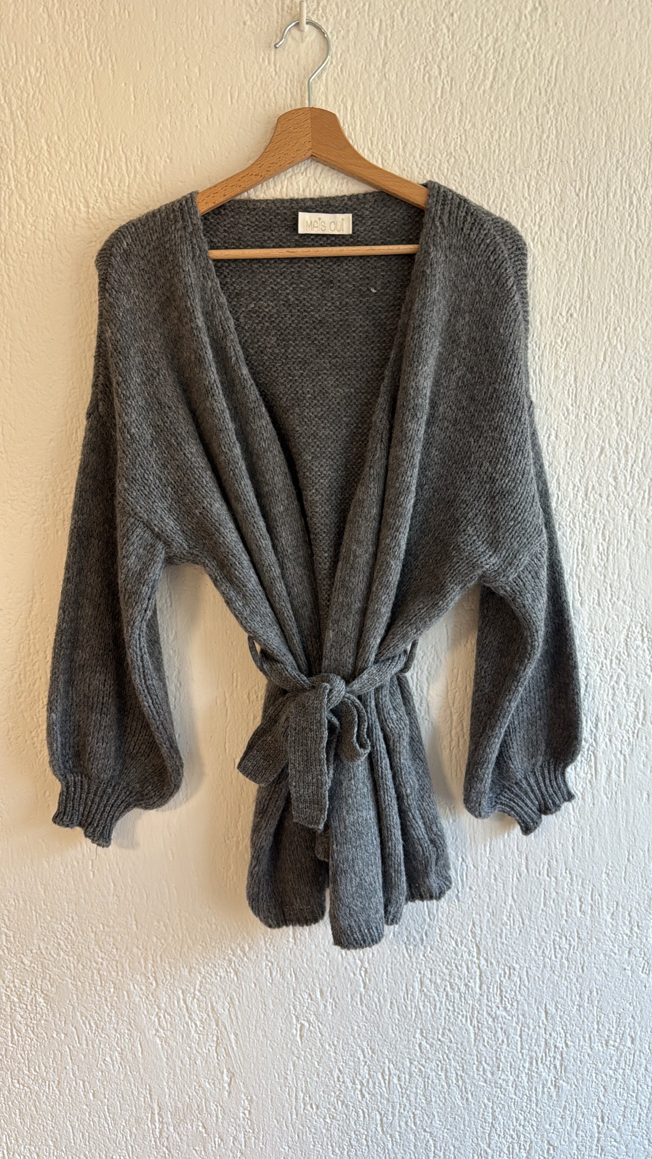 Cardigan Jasmine grey