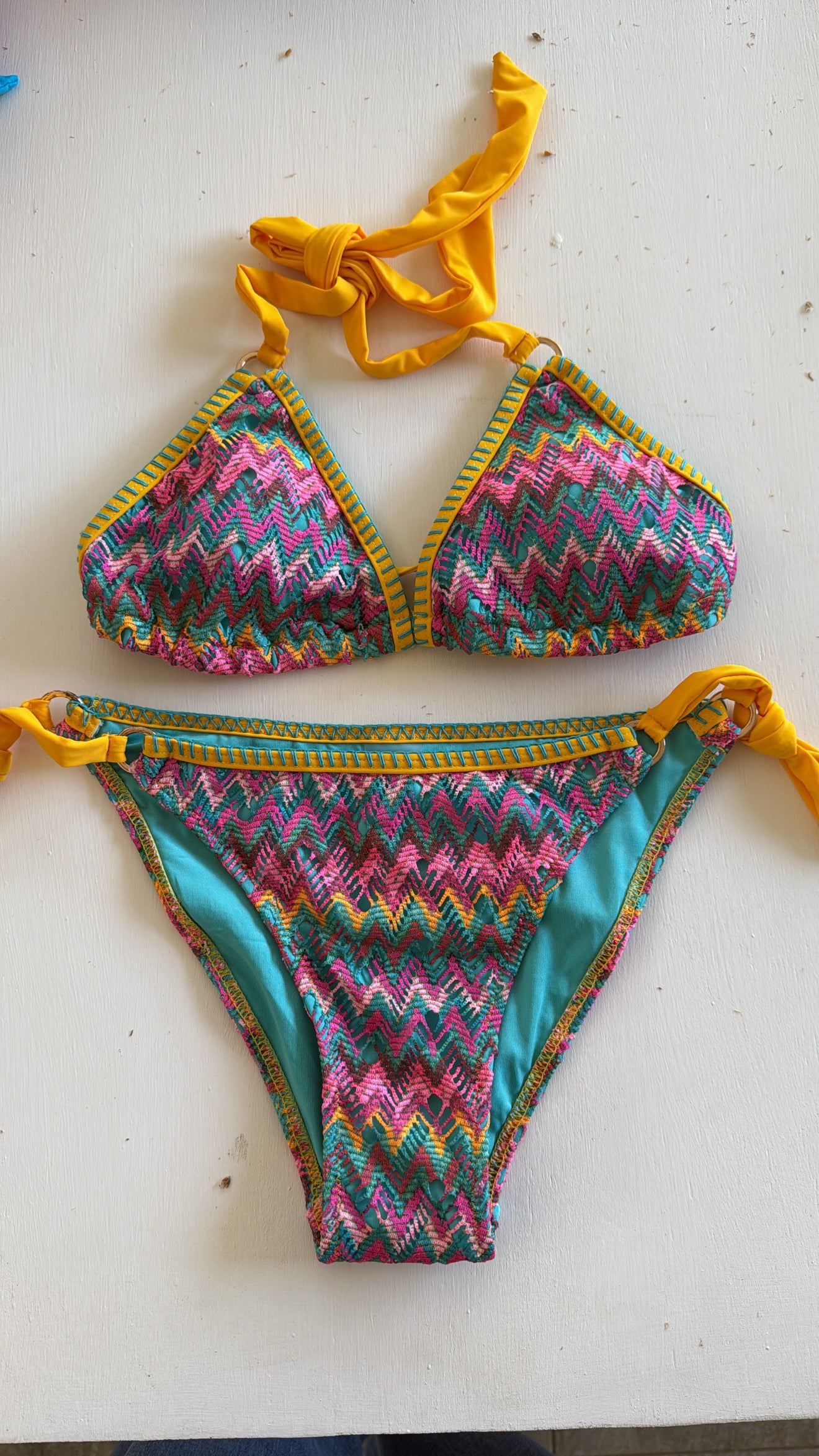 Bikini Malibu verde