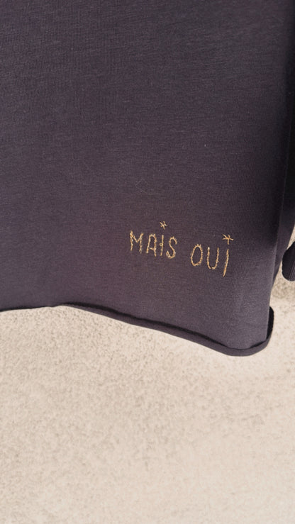 T-shirt Mais Oui navy