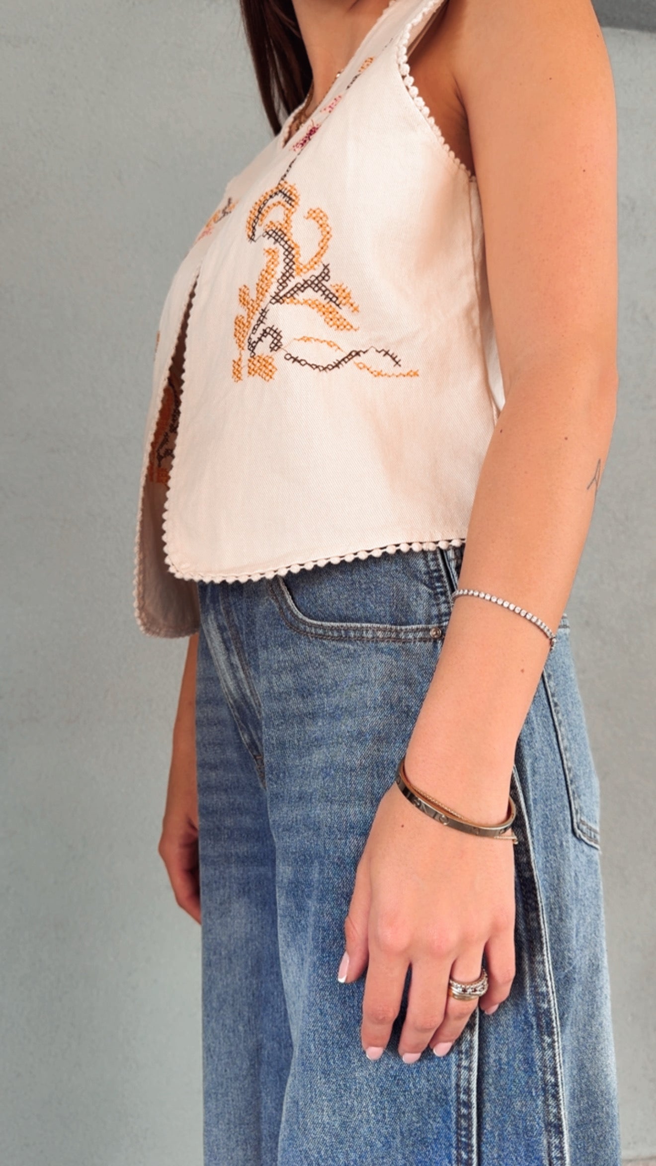 Gilet Luby natural