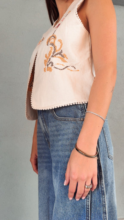 Gilet Luby natural