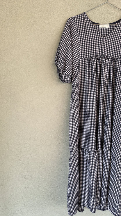 Abito Pic-nic check navy