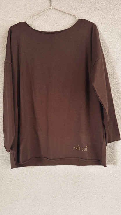 T-shirt Mais Oui ciocco