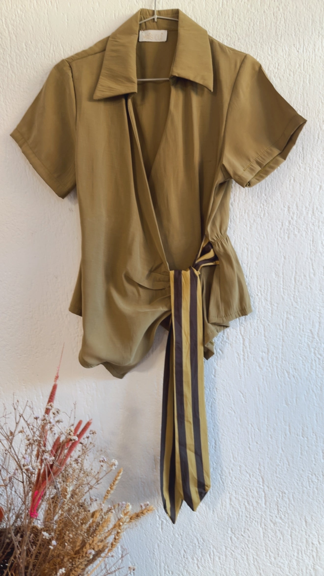 Blusa Parael pistacchio