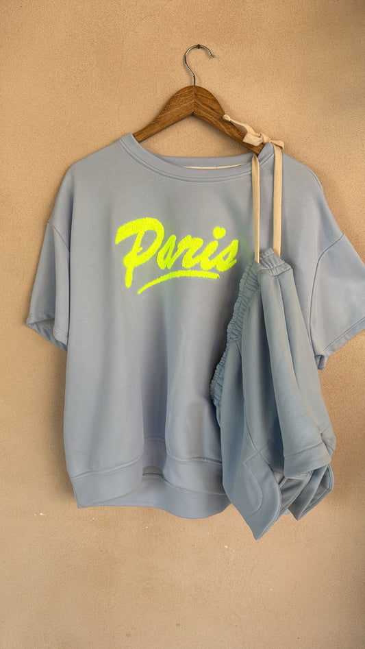 Completo Paris azzurro