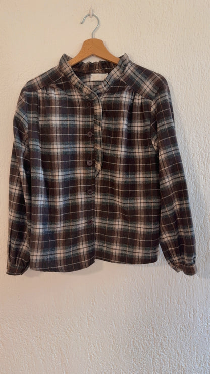Camicia Anisa tartan choco