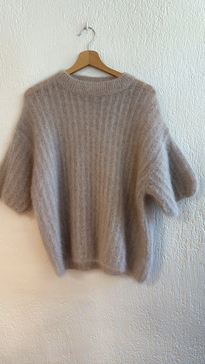 Maglia holly rosa polvere