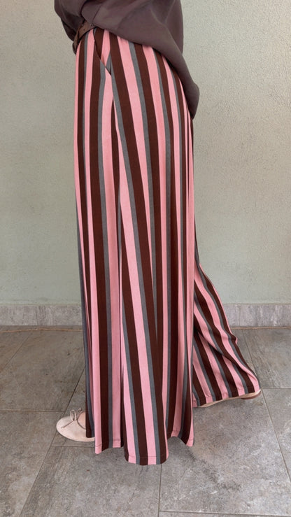 Pantalone Rudy riga rosa