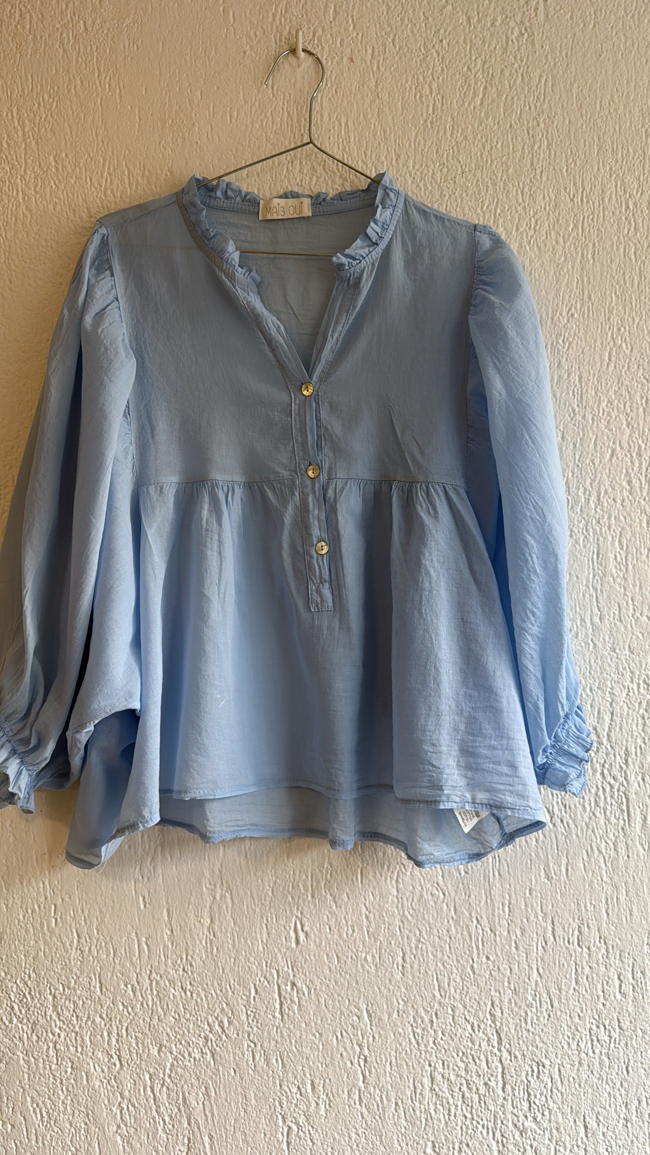 Camicia Celestina azzurra