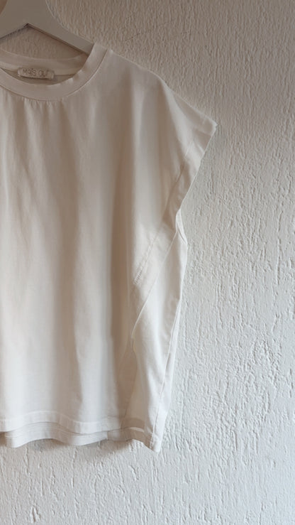 T-shirt Essentia white