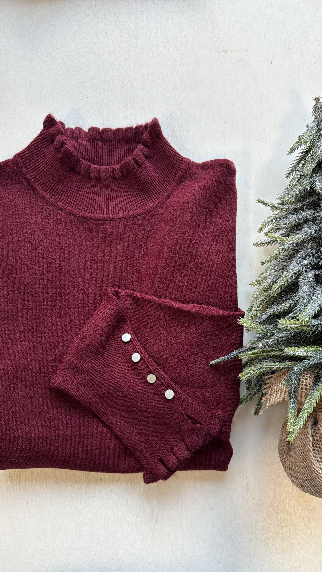 Sottogiacca Elisa burgundy