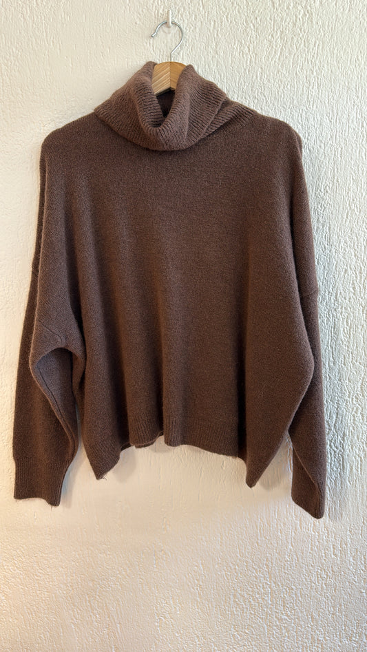 Maglia dolcevita ginger milk choco