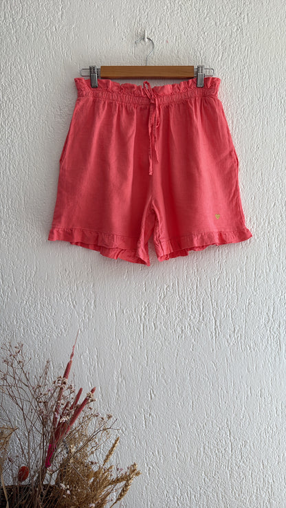 Short Carlito corallo