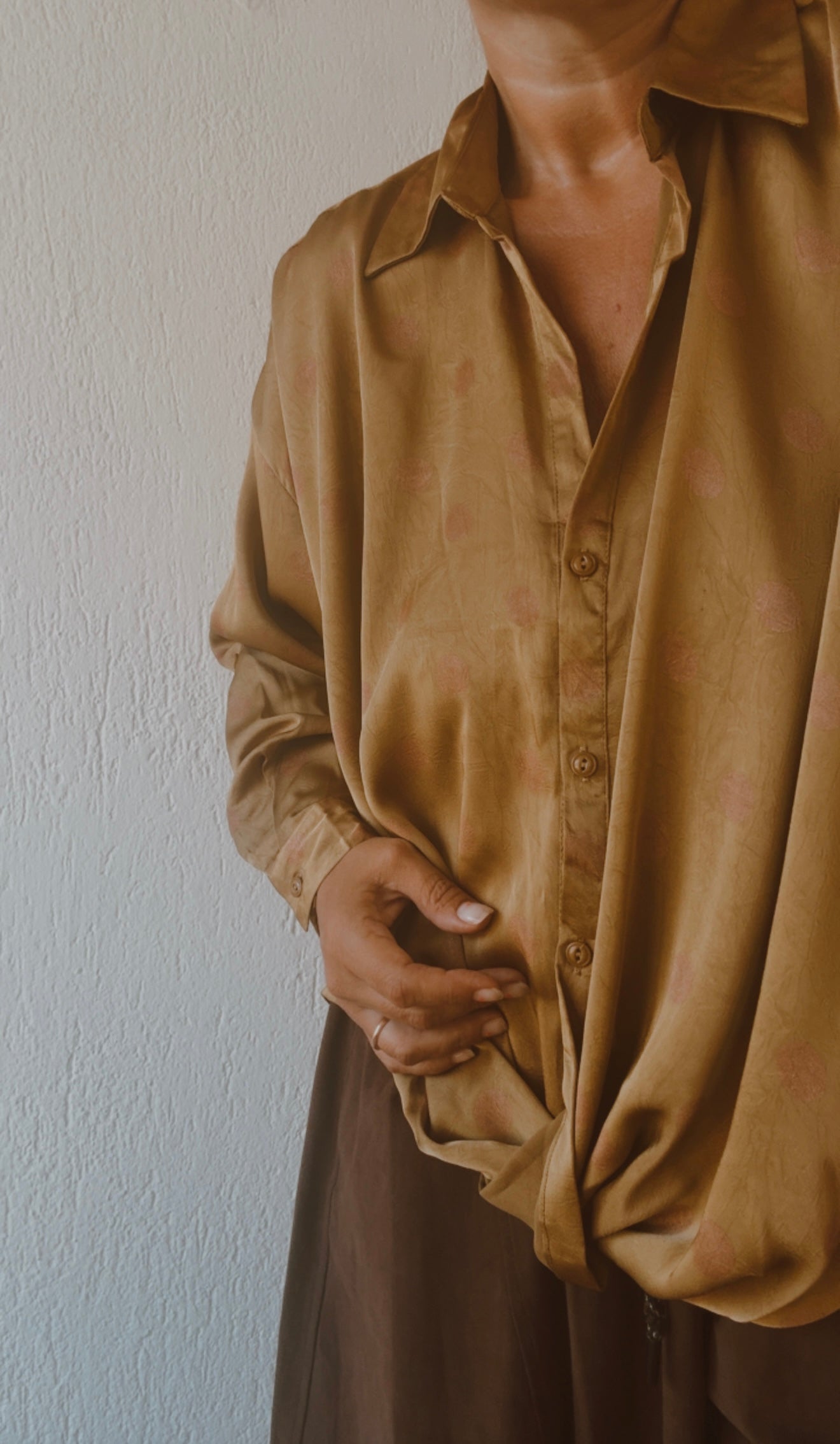 Camicia Josephine moutarde